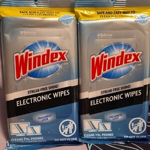 Windex, Electronic Wipes - 25 Wipes Per Pack- New